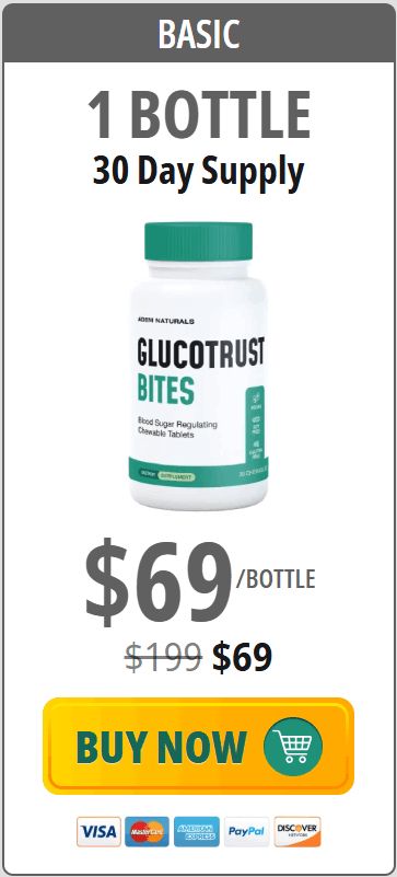 Buy GlucoTrust Bites 1 Bottle